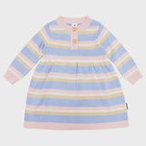 Korango A-Line Knit Dress Blue