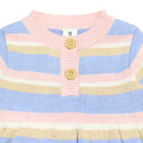 Korango A-Line Knit Dress Blue