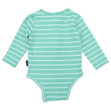 Korango Striped Bodysuit Green