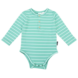 Korango Striped Bodysuit Green