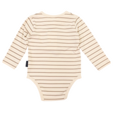 Korango Striped Bodysuit Beige
