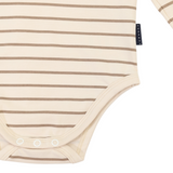 Korango Striped Bodysuit Beige