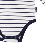 Korango Striped Bodysuit Navy
