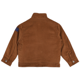 Korango Kids Sherpa Lined Cord Jacket Chestnut