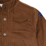 Korango Kids Sherpa Lined Cord Jacket Chestnut