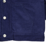 Korango Kids Sherpa Lined Cord Jacket Navy
