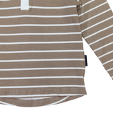 Korango Kids Striped Rugby Top Chestnut