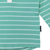 Korango Striped Rugby Top Green