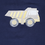 Korango Truck Applique Tee Navy