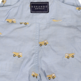 Korango Embroidered Truck Chambray Overall Light