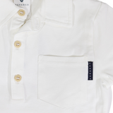 Korango Cotton Stretch Polo White