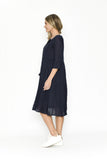 One Summer Amber Dress Navy