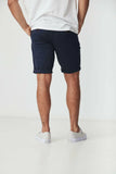 BLKWD Baker Navy Slim Chino Shorts