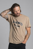 BLKWD Beswick Short Sleeve Tee Sand