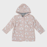 Korango Colour Change Unicorn Raincoat Dusty Pink