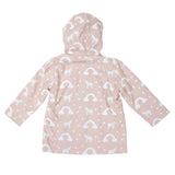 Korango Colour Change Unicorn Raincoat Dusty Pink