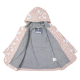 Korango Colour Change Unicorn Raincoat Dusty Pink