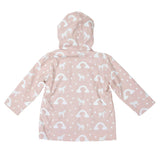 Korango Colour Change Unicorn Raincoat Dusty Pink