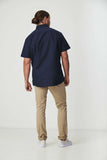 BLKWD Noosa Navy Oxford Short Sleeve Shirt
