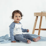 Aster & Oak Navy Knit Legging