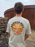 Broken Hill Surf Club Unisex Orange Desert Surf Tee Sand