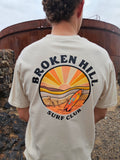 Broken Hill Surf Club Unisex Orange Desert Surf Tee Sand