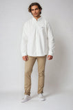 BLKWD Reedy White Oxford Long Sleeve Shirt