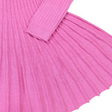 Korango Swing Knit Dress Hot Pink