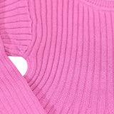 Korango Swing Knit Dress Hot Pink