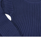 Korango Swing Knit Dress Navy