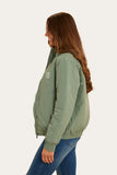 Ringers Western Tesbury Wmns Jacket Leaf & Off White