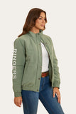Ringers Western Tesbury Wmns Jacket Leaf & Off White