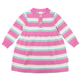 Korango A-Line Knit Dress Green