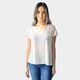 Amyic V Neck Tee White