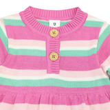 Korango A-Line Knit Dress Green