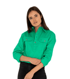 Brumby Work Shirt Green