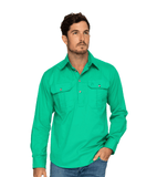 Brumby Work Shirt Green
