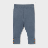 Aster & Oak Navy Knit Legging