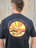 Broken Hill Surf Club Unisex Ember BYO Water Black Tee