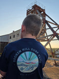 Broken Hill Surf Club Kids Grey Desert Surf Tee Navy