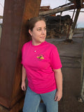 Broken Hill Surf Club Unisex Flowering Cactus Tee Pink