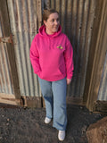 Broken Hill Surf Club Unisex Flowering Cactus Hoodie Pink