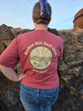 Broken Hill Surf Club Wmns Cropped Natural Desert Surf Tee Canyon