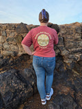 Broken Hill Surf Club Wmns Cropped Natural Desert Surf Tee Canyon
