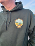 Broken Hill Surf Club Unisex After Rain Hoodie Forest Green