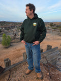 Broken Hill Surf Club Unisex After Rain Hoodie Forest Green