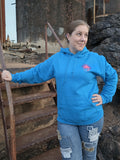 Broken Hill Surf Club Unisex Neon Desert Hoodie Sapphire