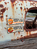Broken Hill Surf Club Bumper Sticker Desert Man