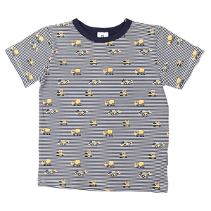 Korango Trucks & Diggers Print Tee Navy