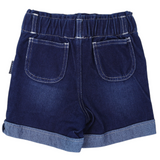 Korango High Waisted Denim Short Dark